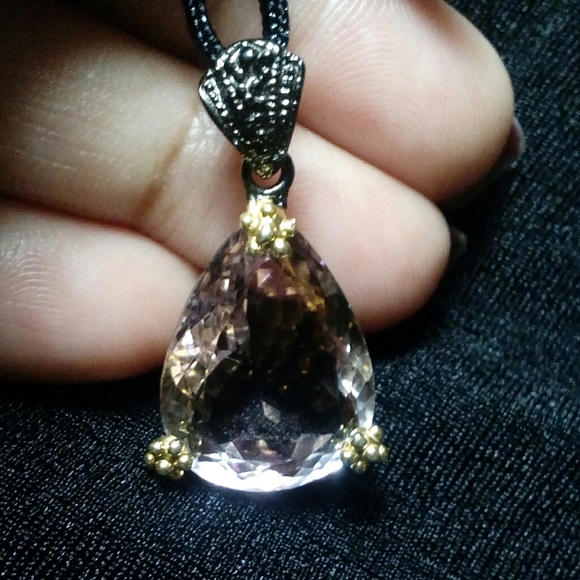 GIFT. Amethyst/Citrine 925. Ametrine. - Picture 4 of 12